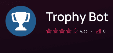 Discord Trophy bot profile